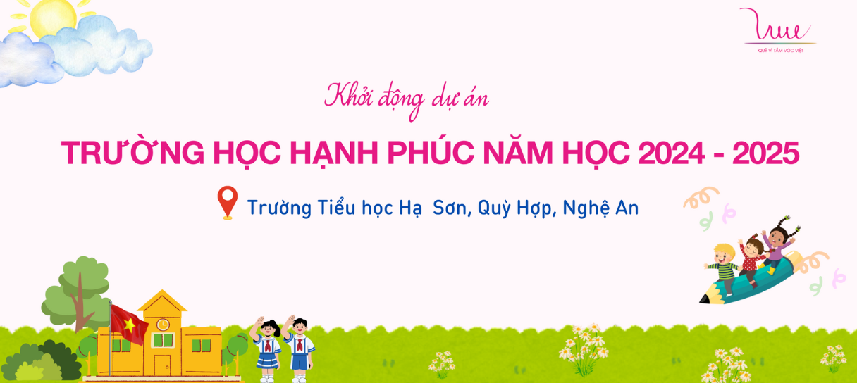 Khởi động dự án Trường học hạnh phúc năm học 2024 - 2025 tại Quỳ Hợp, Nghệ An